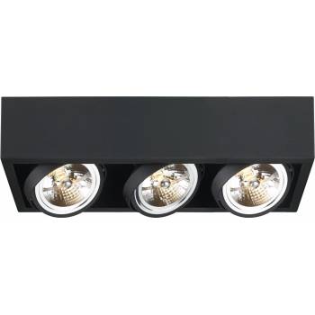 Kaspa Таванна лампа Cube 3 черна (70359302)