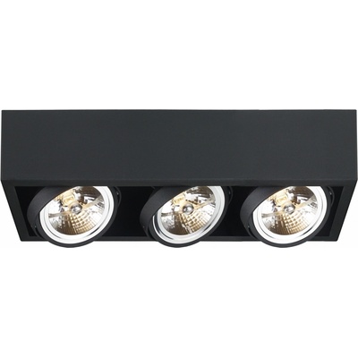 Kaspa Таванна лампа Cube 3 черна (70359302)