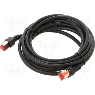 Helu 803026 Patch S/FTP Cat 6 RJ45 vidlice z obou stran lanko Cu 3m