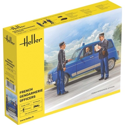 Heller French Gendarmerie Officers 1:24