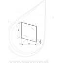 Jika LYRA 75 x 70 cm H4532110383041