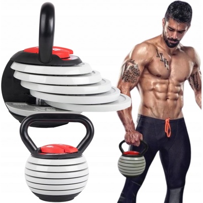 GymBeam Nastavitelný kettlebell 4,5–18 kg – Zboží Mobilmania