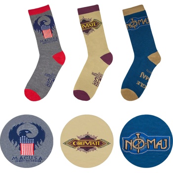 Image 1 of Cinereplicas Комплект 3 чифта чорапи Фантастични животни