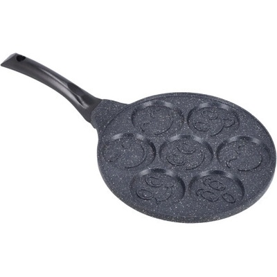 MG Pancakes Emoji panvica na lievance 27cm, čierna