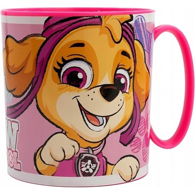 STOR Plastový hrnček PAW PATROL Skye 350 ml