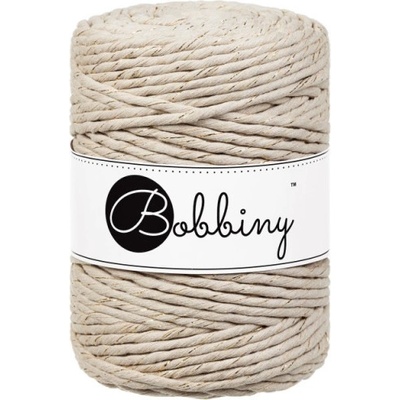 Bobbiny Macrame XXL 5mm - golden beige