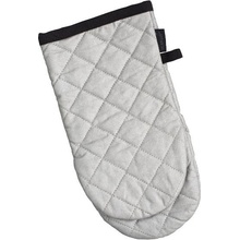 SCANquilt chňapka ALUTEX černá paspule stříbrnošedá 15 x 30 cm