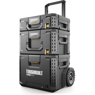 Toughbuilt StackTech Sada pojízdných boxů na nářadí TB-B1S3-B-70R