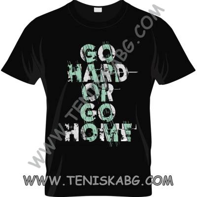 Fruit of the Loom Тениска - Go hard or go home