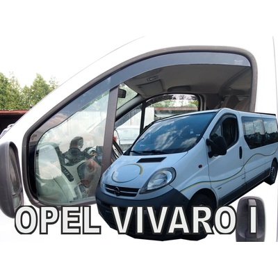 Deflektory OPEL Vivaro 2001-2014 dlhé