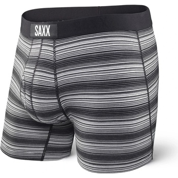 Saxx ULTRA BOXER FLY black ombre stripe