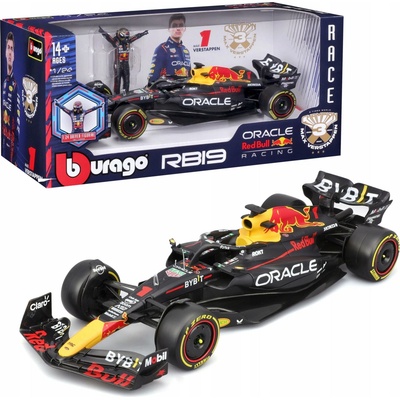 BburagoRACE Formula F1 Red Bull Racing RB19 2023 1 Max Verstappen -with driver 1:24