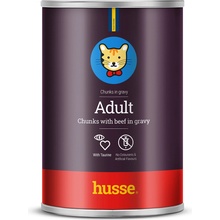 Husse Adult masová Chutné kousky hovězího masa 415 g