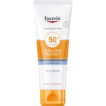 Eucerin Sun Слънцезащитен крем Sensitive Protect, SPF50+, 50 ml