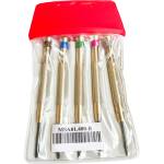 Horotec Комплект отвертки Horotec MSA 01.400-B с 5 кръстати накрайника