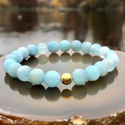 Živé kameny minerální akvamarín zlatý akvamarín NARM2021291