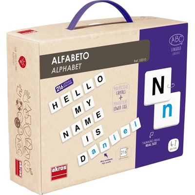 Akros Abeceda sada 216 písmen