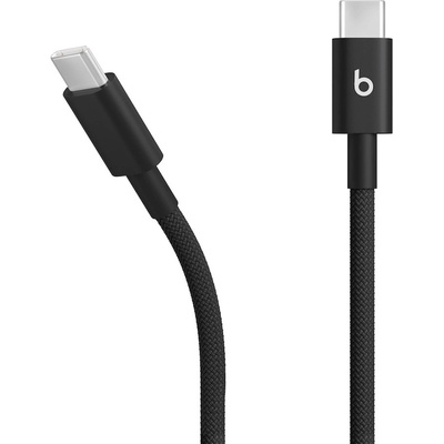 Beats Audio Кабел с бързо зареждане за устройства с USB-C порт - Beats USB-C to USB-C Woven Data Cable 60W (черен) (150 см) (MDGA4ZM/A)