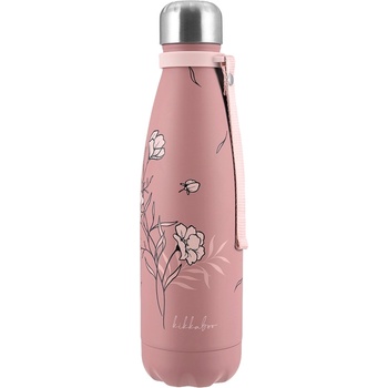 KikkaBoo Термобутилка KikkaBoo - Flora, 500 ml, Blush (31302030098)