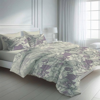 Png Панагюрище Двоен спален комплект с един плик Меко Ирис 100% памук