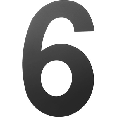 COBRA číslice 150 mm čierne Povrch: Čierna, Prevedenie: 6