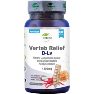 Grewia Verteb Relief D-Lv | Natural Composition Spinal and Lumbar Restore [60 капсули]