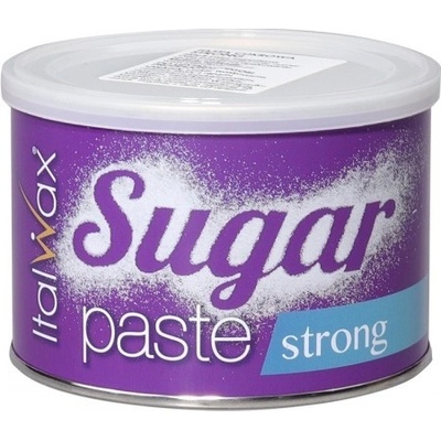 ItalWax depilační cukrová pasta v plechovce Strong 400 ml