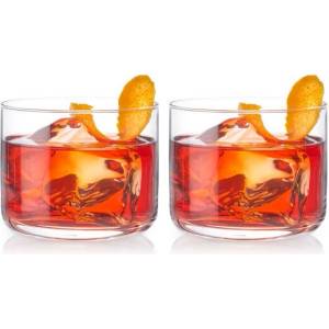 TRUEBRANDS Viski Кристални чаши за уиски, негрони и др. raye 2бр. - 240 мл (viski-9839)