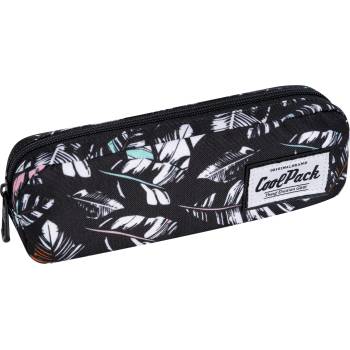 COOLPACK Правоъгълен ученически несесер Cool Pack Deck - Light Noir, 1 отделение (C71165)