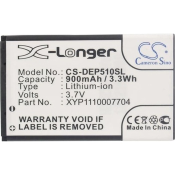 Image 1 of Cameron Sino Батерия за телефон DORO 1360 1362 CS-DEP510SL 3, 7V 900mAh LiIon CAMERON SINO (CS-DEP510SL)