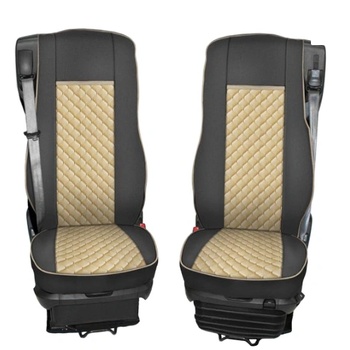 Тапицерия lkw, бежова за камион daf xf 106 2015-2021