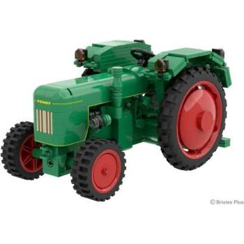 Brixies Plus Stavebnice traktoru Fendt Dieselross F28 Classic 1:17