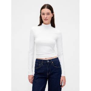 GAP Тениска с дълъг ръкав GAP GAP | Byal | ЖЕНИ | XXS - zoot - 47,64 лв