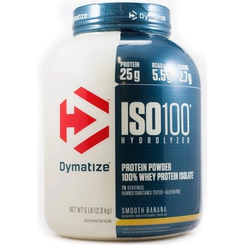 Dymatize ISO 100, банан, 2.3 kg, Dymatize (25190502)