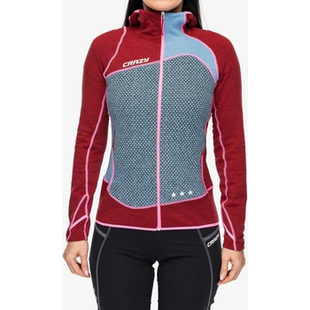 Mikina dámska Crazy Pull Ionic - blueberry/black