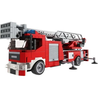 BRIXIES Plus 222.714 Пожарна кола с въртяща се стълба, 406 к