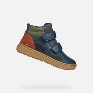Geox Синя момчешка членкова обувка Geox Theleven Boy B ABX Geox | Sin | Момчешки | 28