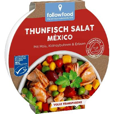 Followfood Followfish Tuňákový salát Gusto Méxiko 160 g