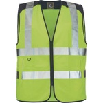 ČERVA EXPORT IMPORT a. s Работна жилетка cerva knoxfield hvps / hi-vis с щамповани 5 см светлоотразителни ленти - жълта l (0355000270003)