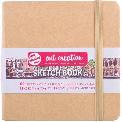 Art Creation Skicovací blok 12 x 12 cm Kraft – Hledejceny.cz