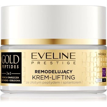 Eveline Cosmetics Gold Peptides лифтинг крем за зряла кожа 70+ 50ml