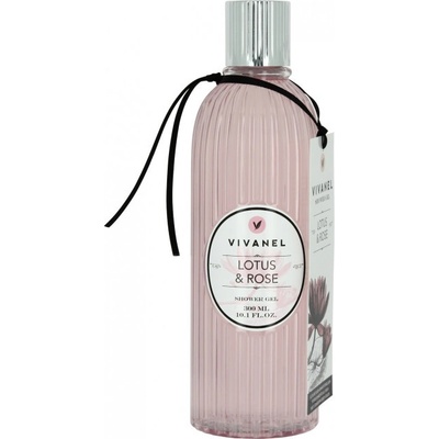 Vivian Gray Vivanel Lotus & Rose krémový sprchový gél 300 ml