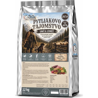 SlovakiaFarma Hypoalergenní Pytliakovo tajomstvo 26/14 12 kg