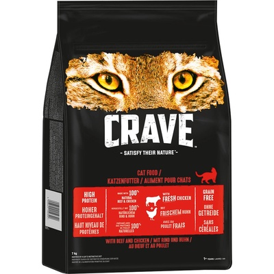 Crave Beef & Chicken 2 x 7 kg