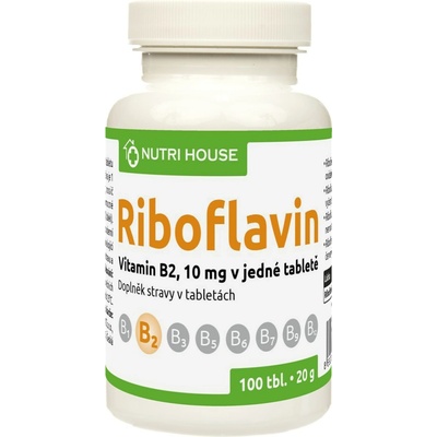 Nutrihouse Vitamin B2 Riboflavin 100 tablet