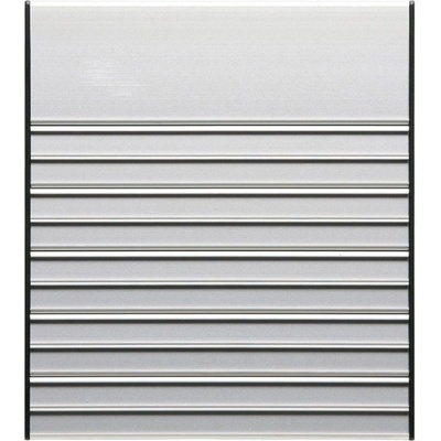 Dveřní tabulka pro papír/samolepící fólie, 187 x 218 mm, 1+10 řádků