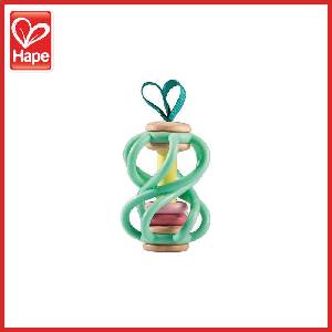 Hape Бебешка двигателна играчка Hape - Ябълка (H8500)