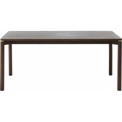 Unique Furniture Arun Hnedý rozkladací jedálenský stôl 95 x 180 cm