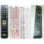 GENERAL JVC RM-C2501 - съвместимо дистанционно управление на марката General (RM-C2501) Дистанционно