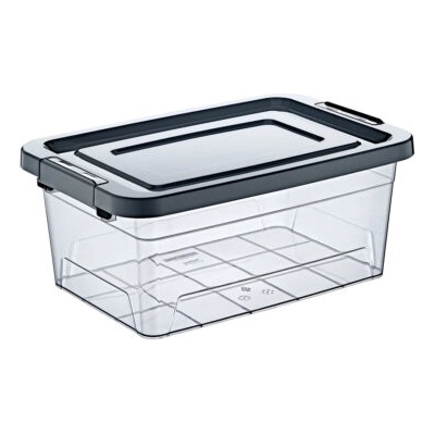 Horecano HOME-Кутия контейнер 20L - 31.5x47.5xh19cm АНТРАЦИТ (TRN-208-01) (014838)